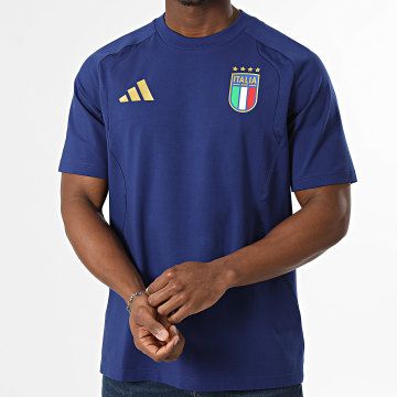 Adidas Sportswear - T-Shirt Fussball Italien FIGC JY7056 Dunkelblau