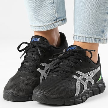 Asics - Sneakers Donna Gel Quantum Lyte II GS 1204A186 Nero Bianco