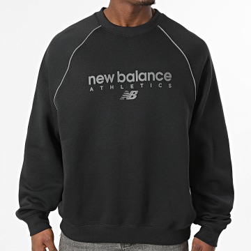 New Balance - Camisola com Capuz Oversize Trackside Fleece MT61U4JO Preto
