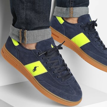 Polo Ralph Lauren - Sneakers Bedford Navy Gelb