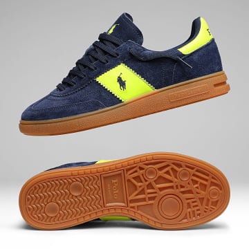 Polo Ralph Lauren - Sneakers Bedford Navy Yellow