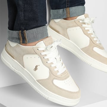 Polo Ralph Lauren - Sneakers Masters Court Milkshake Weiß