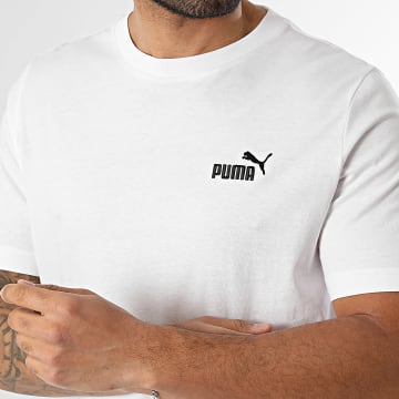 Puma - T-Shirt Essential Small Logo 682534 Bianco