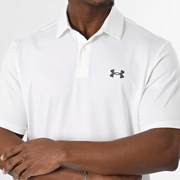 Under Armour - Polo Manches Courtes Matchplay 6009799 Blanc
