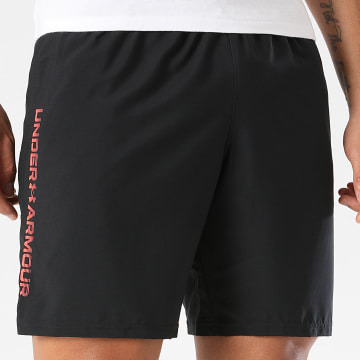 Under Armour - Short Jogging UA TechWoven Wordmark 1383356 Noir Rouge
