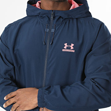 Under Armour - Veste Capuche Zippée Tech Sport 6011267 Bleu Marine