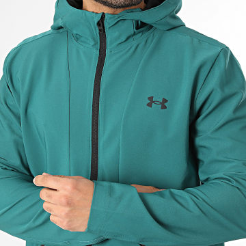 Under Armour - Veste Zippée Capuche Unstoppable 6014621 Vert Bouteille