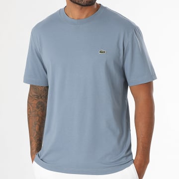 Lacoste - Tee Shirt Logo Crocodile Classic Fit Bleu
