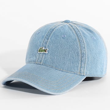 Lacoste - Cappellino Logo Coccodrillo Denim Blu