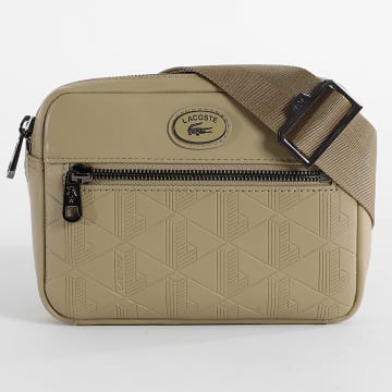 Lacoste - Tracolla Nomogramma Verde Kaki