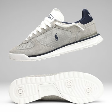 Polo Ralph Lauren - Sneakers Varick Tonal Grey