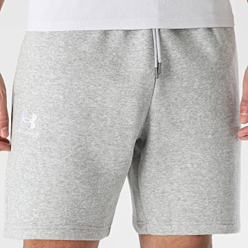 Under Armour - Short Jogging Icon Fleece 1380377 Gris Clair Chiné