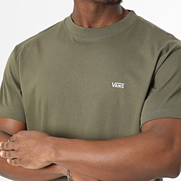 Vans - T-Shirt Left Chest 00R9X Verde Kaki