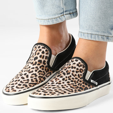 Vans - Sapatilhas Mulher Classic Slip-On 00ED2 Preto Leopardo