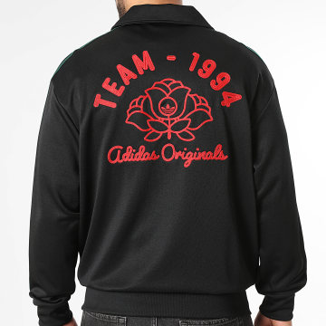 Adidas Originals - Veste Zippée A Bandes KD0451 Noir