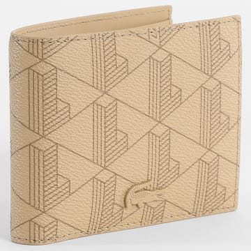 Lacoste - Cartera The Blend Beige Marrón