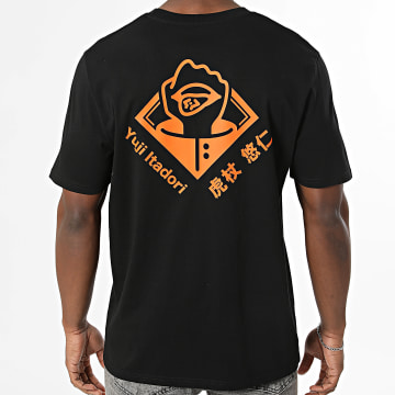 Jujutsu Kaisen - T-Shirt Oversize Yugi Nero Arancio