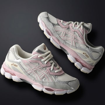 Asics - Baskets Gel NYC 1203A383 Concrete Barely Rose