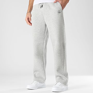 DC Comics - Pantalon Jogging Large Patch Batman Gris Chiné