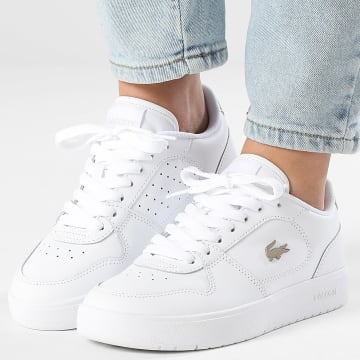 Lacoste - Sneakers Dames Court Ace 126 Wit Brons