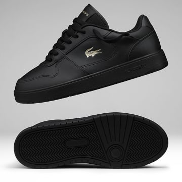 Lacoste - Baskets Court Ace 126 Black Gold