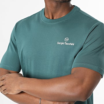 Sergio Tacchini - Tee Shirt Bold 024 40851 Vert Bouteille