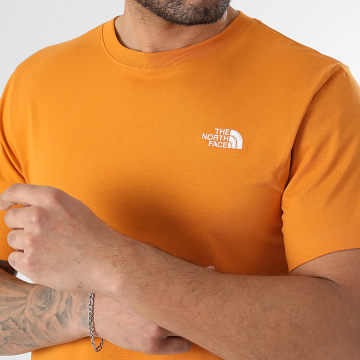 The North Face - T-Shirt Simple Dome Evo Laranja