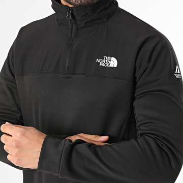 The North Face - Camisola com Capuz com Fecho Mountain Athletics A8G8J Preto