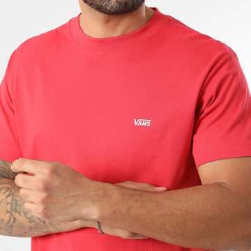 Vans - T-Shirt Left Chest 00R9X Vermelho