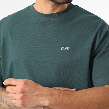 Vans - T-Shirt Oversized Large Left Chest II 00P1P Azul Petróleo