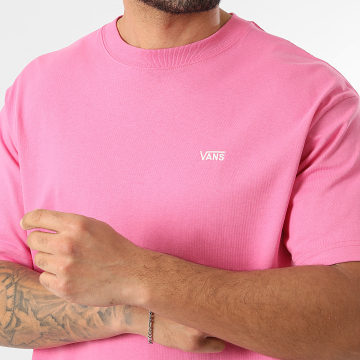 Vans - T-Shirt Oversize Large Left Chest II 00P1P Rosa