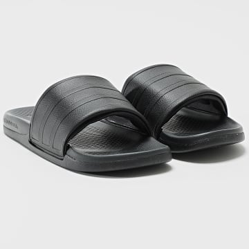 Adidas Sportswear - Claquettes Adilette Comfort 2.0 HQ2467 Core Black Carbon