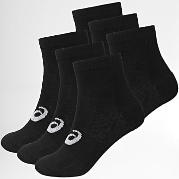 Asics - Set di 6 paia di calze 3033C303 Nero