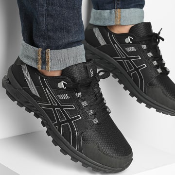Asics - Sneakers Gel Citrek 1201A759 Nero Argento Puro