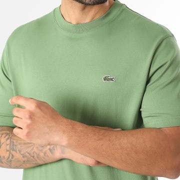 Lacoste - Tee Shirt Logo Crocodile Classic Fit Vert