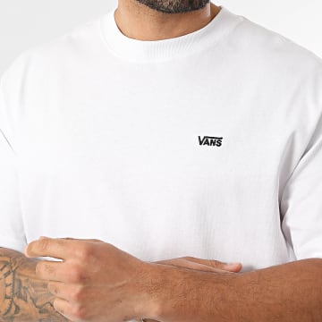 Vans - T-Shirt Oversize Large Left Chest II 00P1P Branco