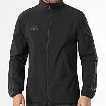 Adidas Sportswear - Veste Zippée Tiro KB1631 Noir
