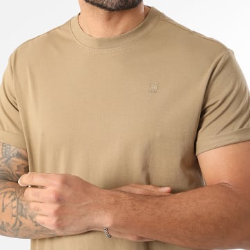G-Star - Tee Shirt Oversize Compact Jersey D16396-B353 Camel