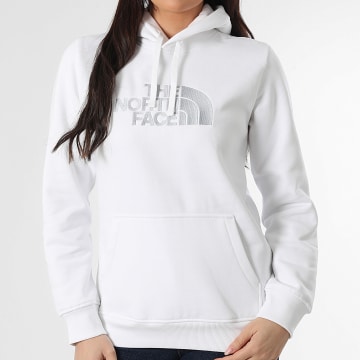 The North Face - Felpa con cappuccio Donna Drew Peak A89EH Bianco