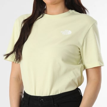 The North Face - T-Shirt Relaxed Fit Donna Evo Box A8B6W Giallo Chiaro