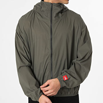The North Face - Windschutzjacke Kapuze Wind A8EFW Khaki Grün