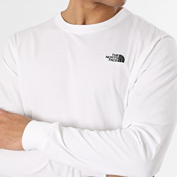 The North Face - T-Shirt Maniche Lunghe Evo A8EU3 Bianco
