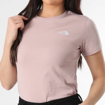 The North Face - Tee Shirt Slim Femme Evo A8FX7 Rose