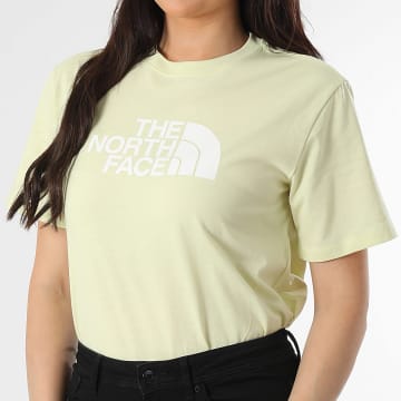 The North Face - Tee Shirt Relaxed Fit Femme Evo A8B6U Jaune Clair