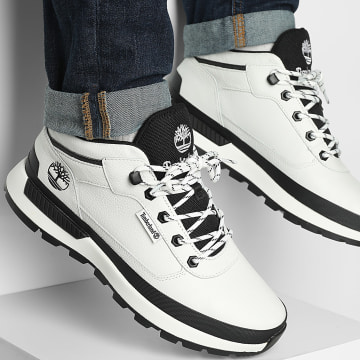 Timberland - Sneakers Field Trekker Low Lace A6DKN Bianco Full Grain x SUPERLACED