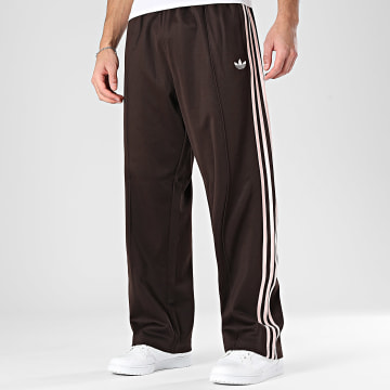 Adidas Originals - Pantalon Jogging Baggy A Bandes KE3495 Marron Rose