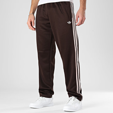 Adidas Originals - Pantalon Jogging A Bandes SST KE3519 Marron Rose