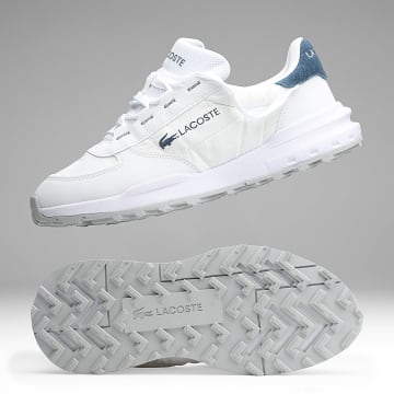 Lacoste - Sneakers Elite Active Evo 1263 Wit Donkerblauw