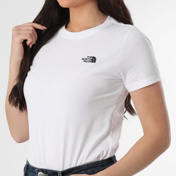 The North Face - Tee Shirt Slim Femme Evo A8FX7 Blanc
