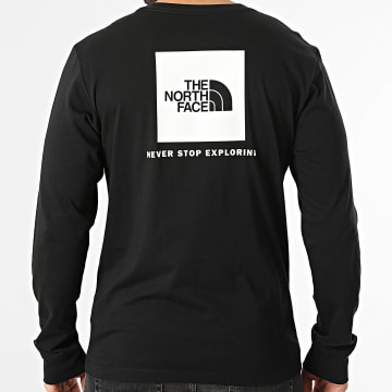 The North Face - T-Shirts Long Sleeve Regular Fit Evo Box A8B68 Black